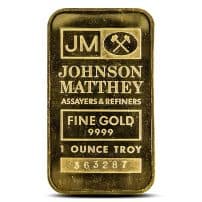 Johnson Matthey (1oz Gold Bar)